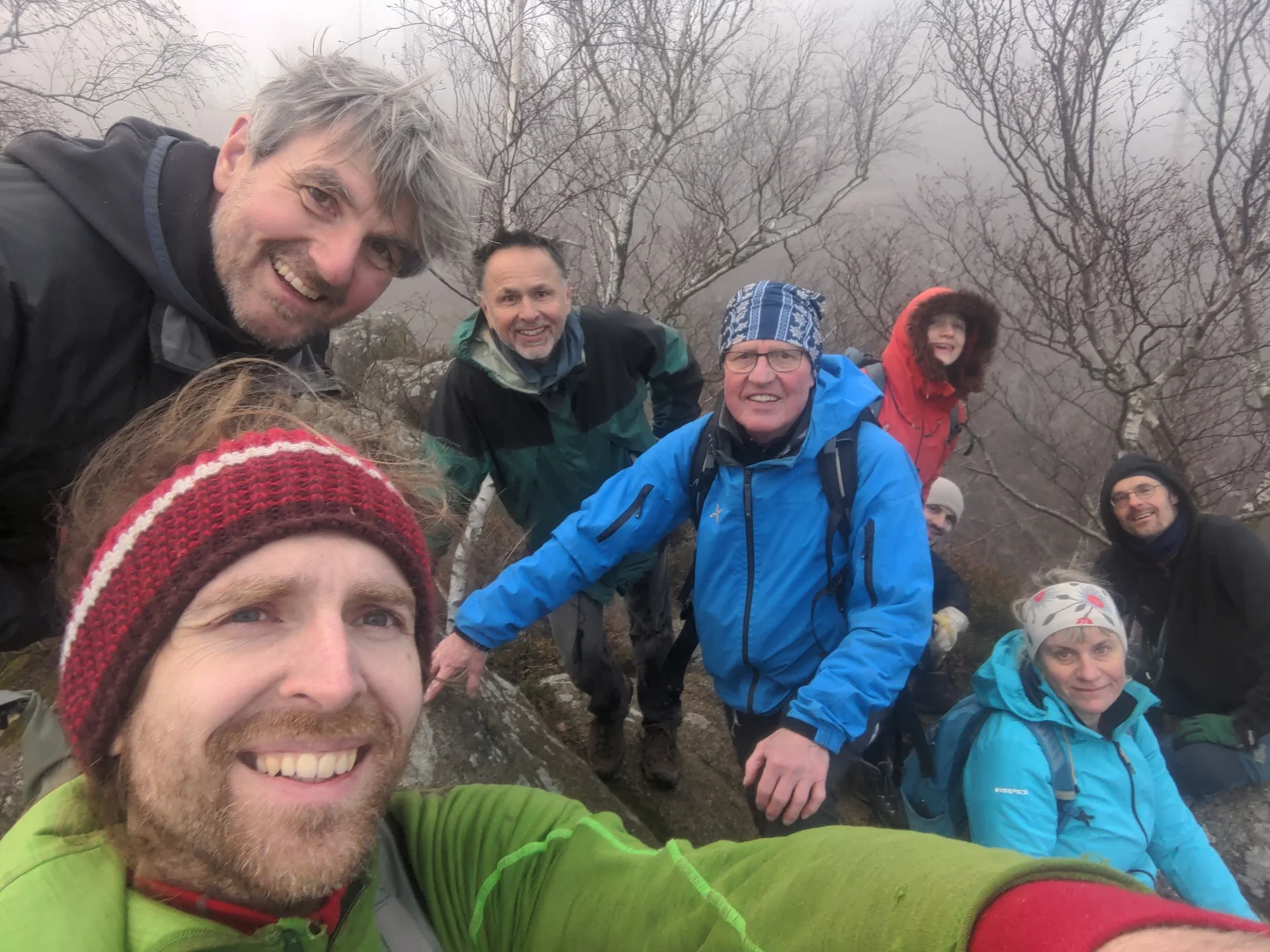Gipfel-Selfie auf der Mooswand nach dem Arbeitseinsatz im Okertal | © Johannes Schlatow