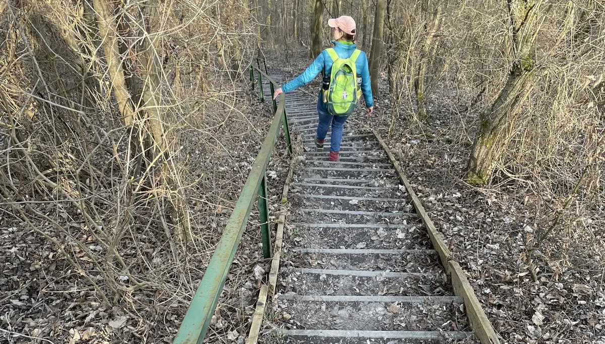 Abstieg Seilbahnberg Lengede | © Steffen Täger