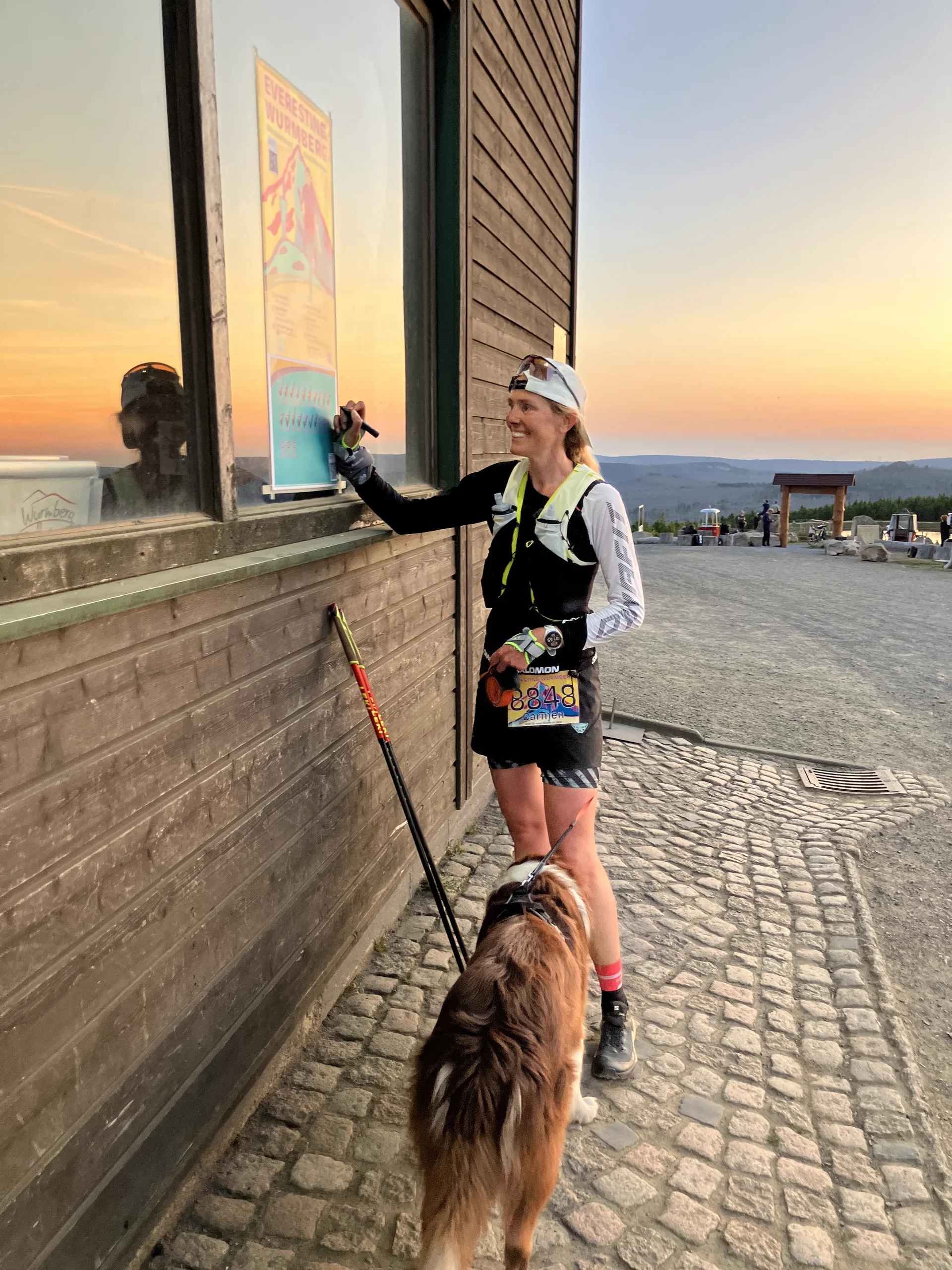 Runde 17 - nach jeder Runde hakt Carmen ab | © David Mache