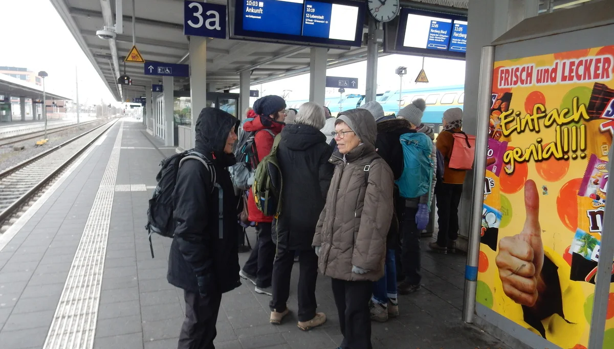 Bhf_BS_Gleis | © copyright/DAV BS WG/Helmut Eidam