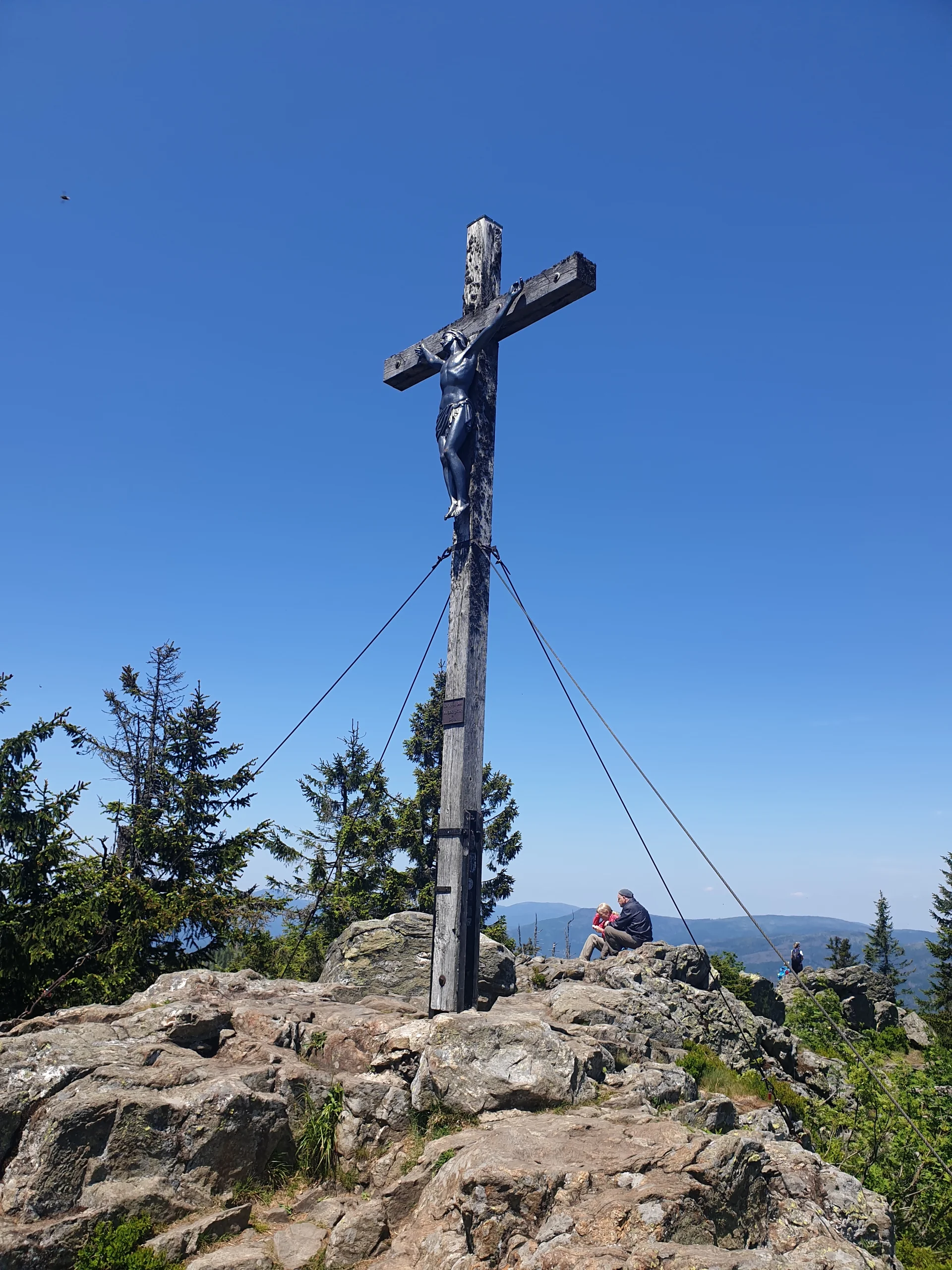 Gipfelkreuz Großer Rachel | © Doris Wolff