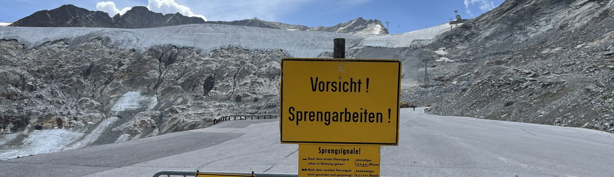 Blick auf den Rettenbachferner im Skigebiet Sölden | © Eva Lavon