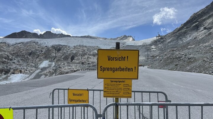 Blick auf den Rettenbachferner im Skigebiet Sölden | © Eva Lavon