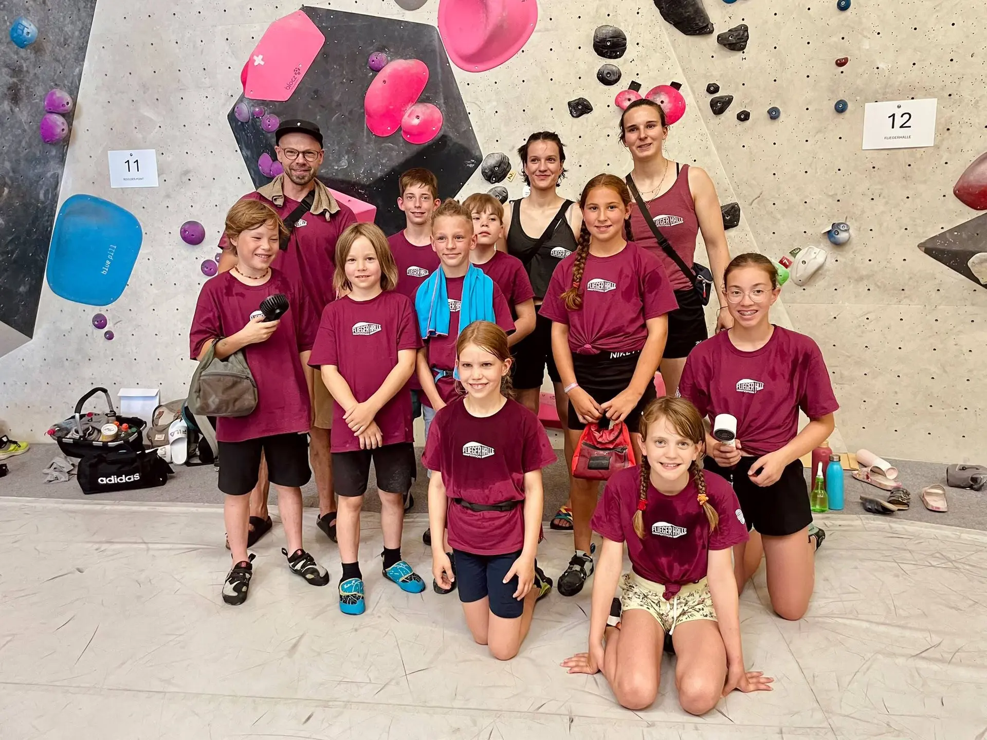 Team Fliegerhalle bei der Junior Jam  | © Livia Kossert