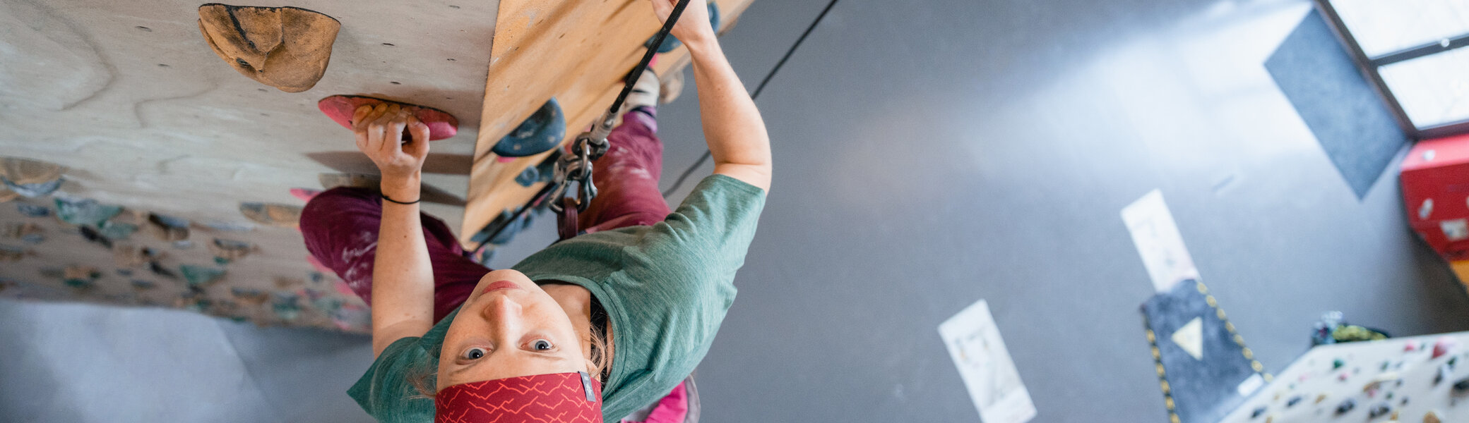 Boulder und Indoor-Klettern ist bei vielen DAV-Sektionen möglich | © DAV/Marisa Koch