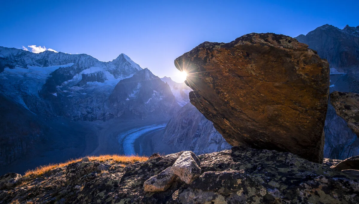 Sonnenaufgang auf dem Nesthorn | © DAV/Silvan Metz